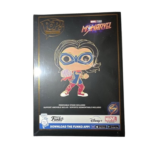 Collectors MS. Marvel Pop! Pin - Picture 2 of 4